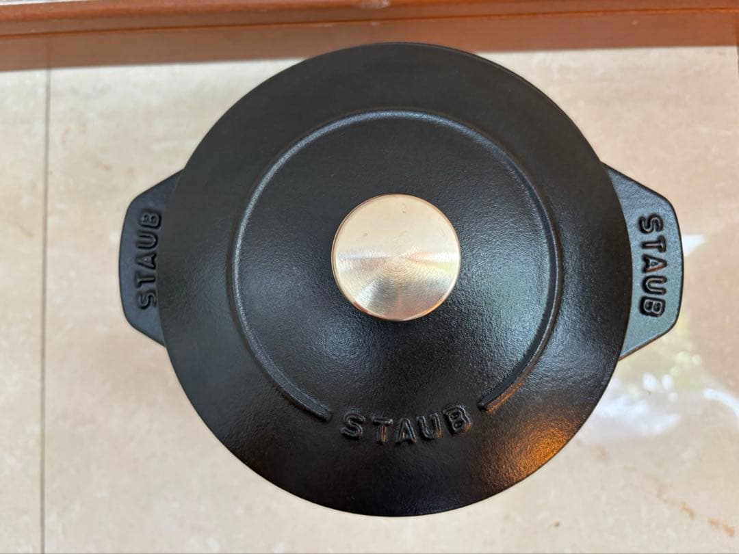 STAUB ストウブ　ラココットデゴハン　16センチ　黒　M