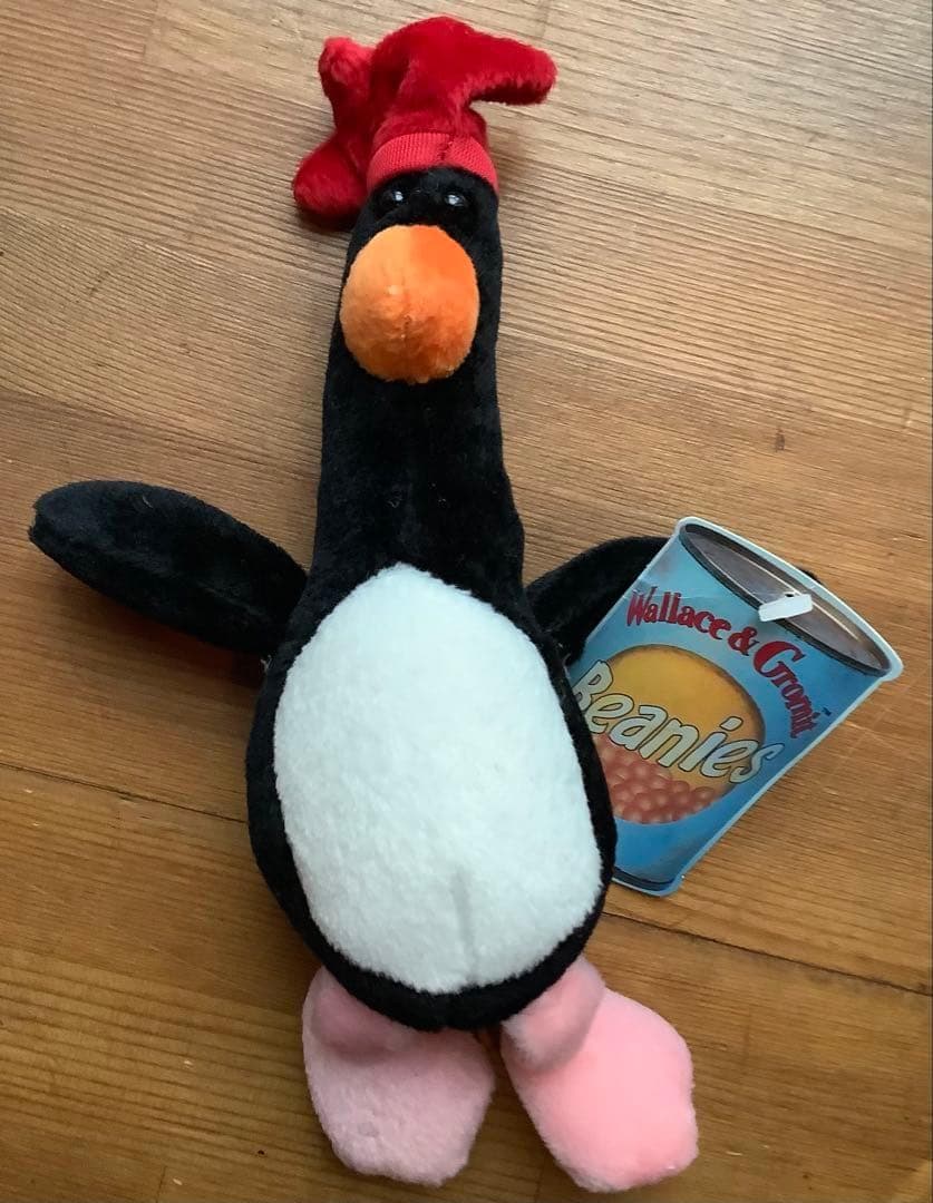 【超希少】ウォレスとグルミット マッグロウ ビーンズ ぬいぐるみ