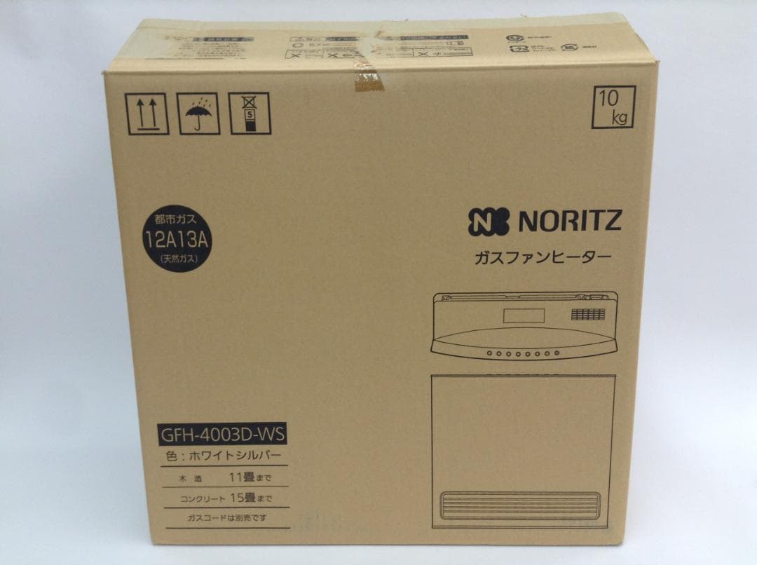GFH-4003D NORITZ ガスファンヒーター 都市ガス用 15畳用 美品