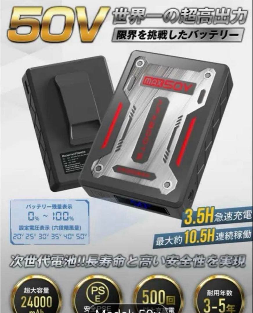 AFX強力冷却ファン 50V 228L/S 9490RPM