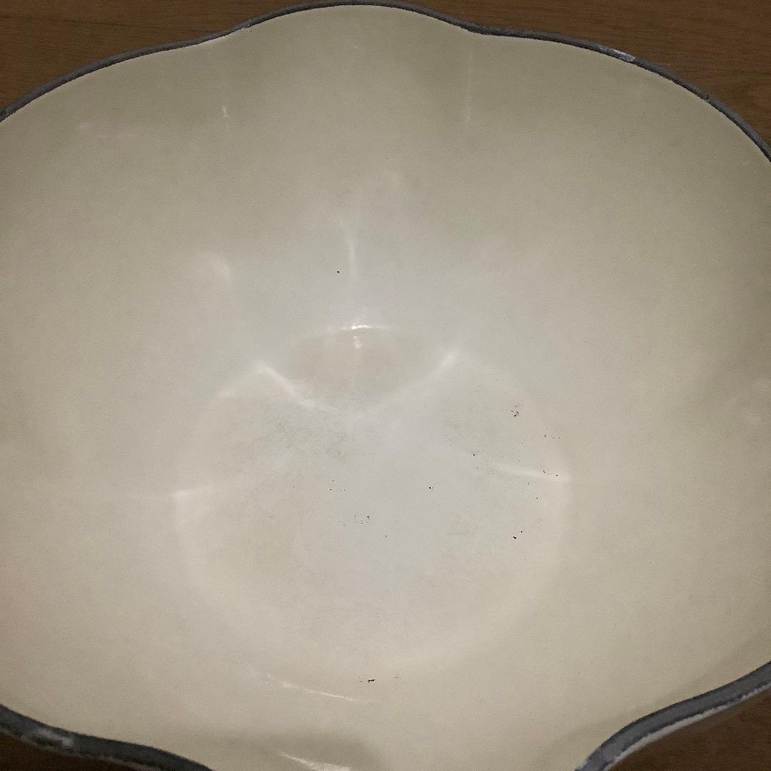 【値下げ】ルクルーゼ ココット・ガーリック デューン　22cm