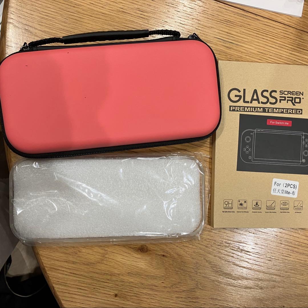 Nintendo Switch Lite どうぶつの森しずえ　&ケース一式