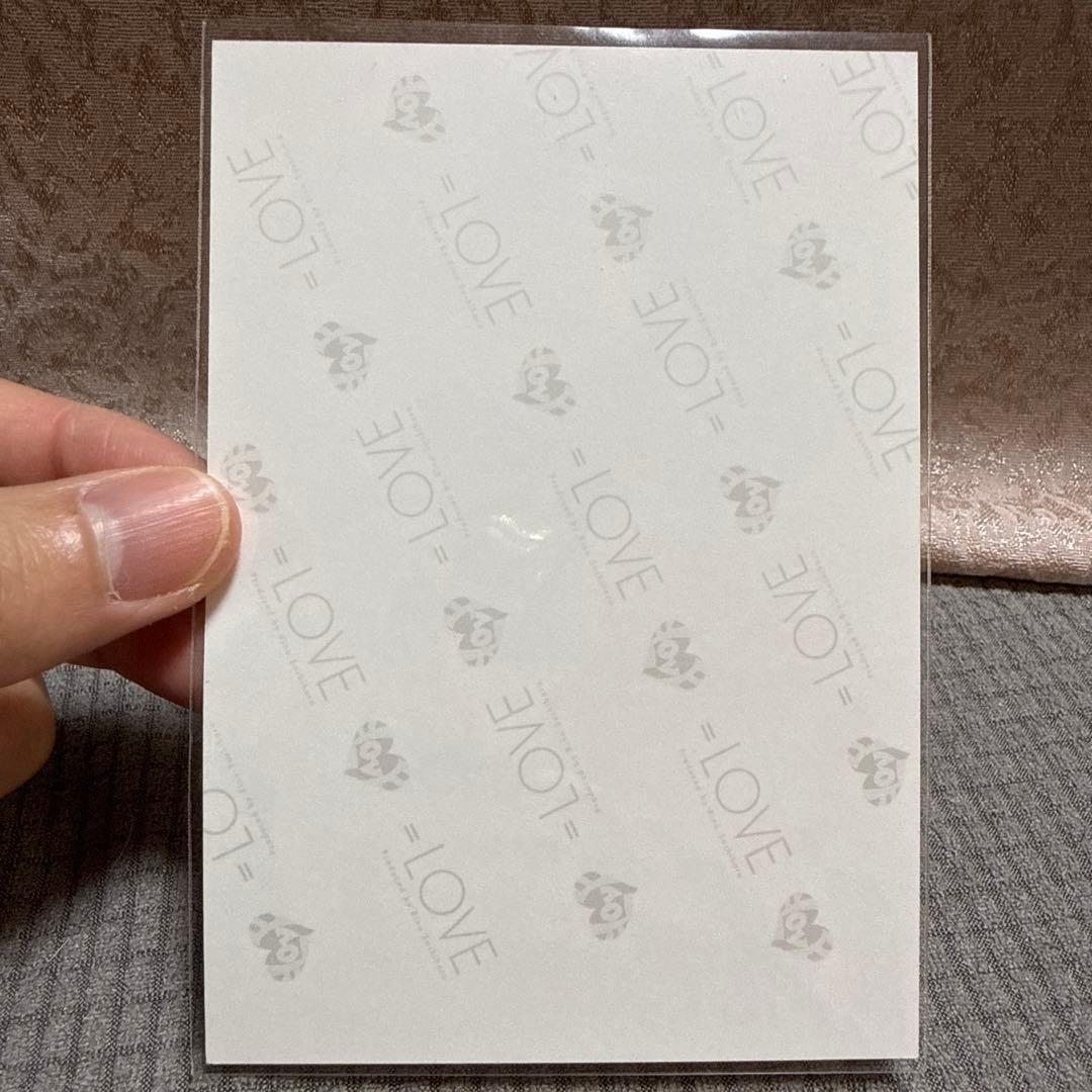 49 佐々木舞香　サイン入り　生写真　イコラブ　＝LOVE