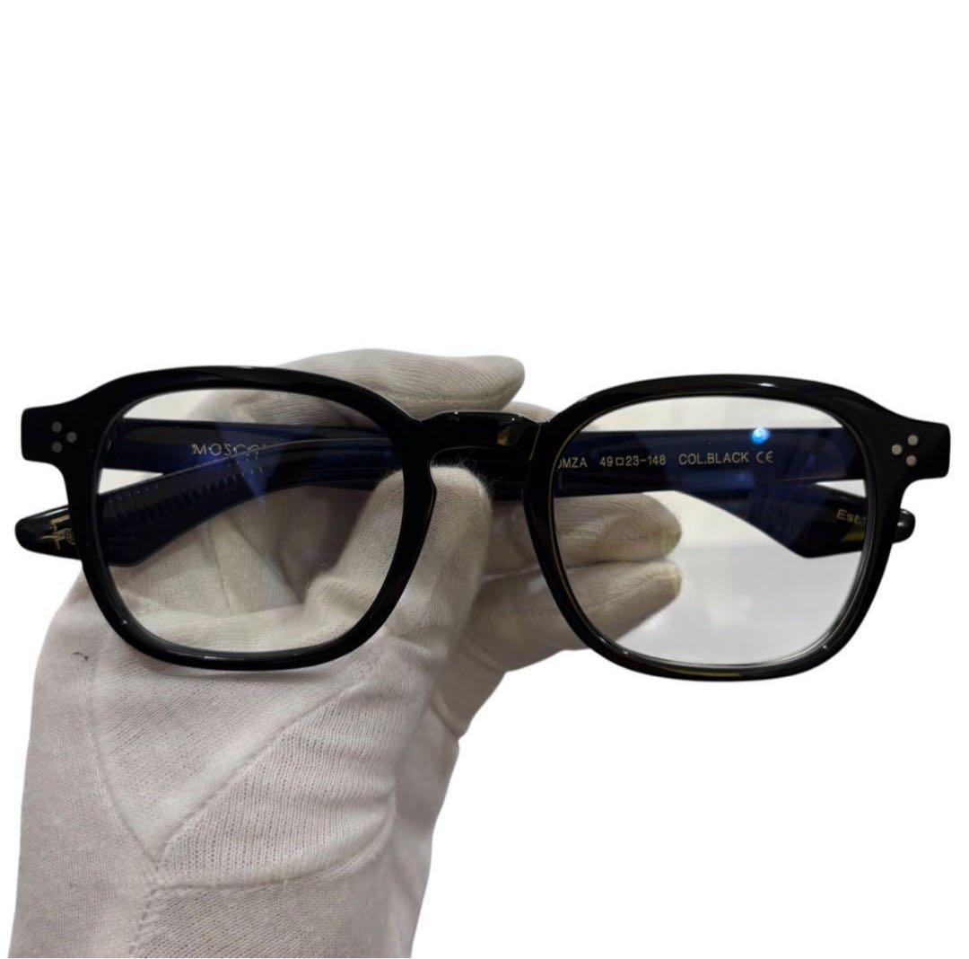 美品✨　MOSCOT モスコット　サングラス　MOMZA モンツァ　ブラック