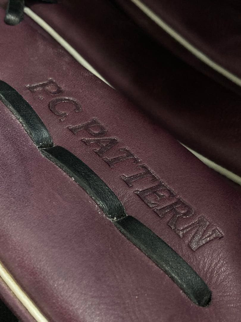 ZETT PROSTATUS 硬式 野球 グローブ プロステ ゼット 紫 左利き