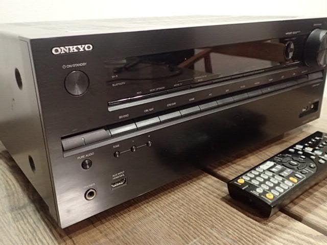ONKYO AVアンプ TX-NR636リモコン付き　美品美音・難ありですが快調