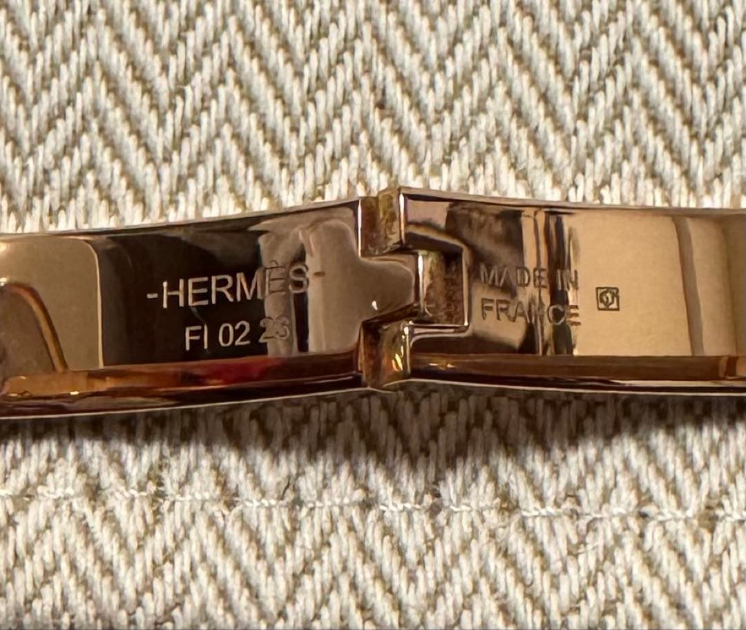 エナメルブレスレット 《ミニ・クリック/シェーヌ・ダンクル》