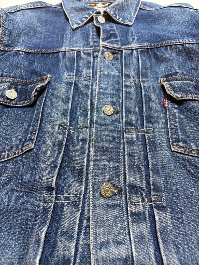 LEVIS オリジナル 507XX セカンド革パッチ　デニムジャケット