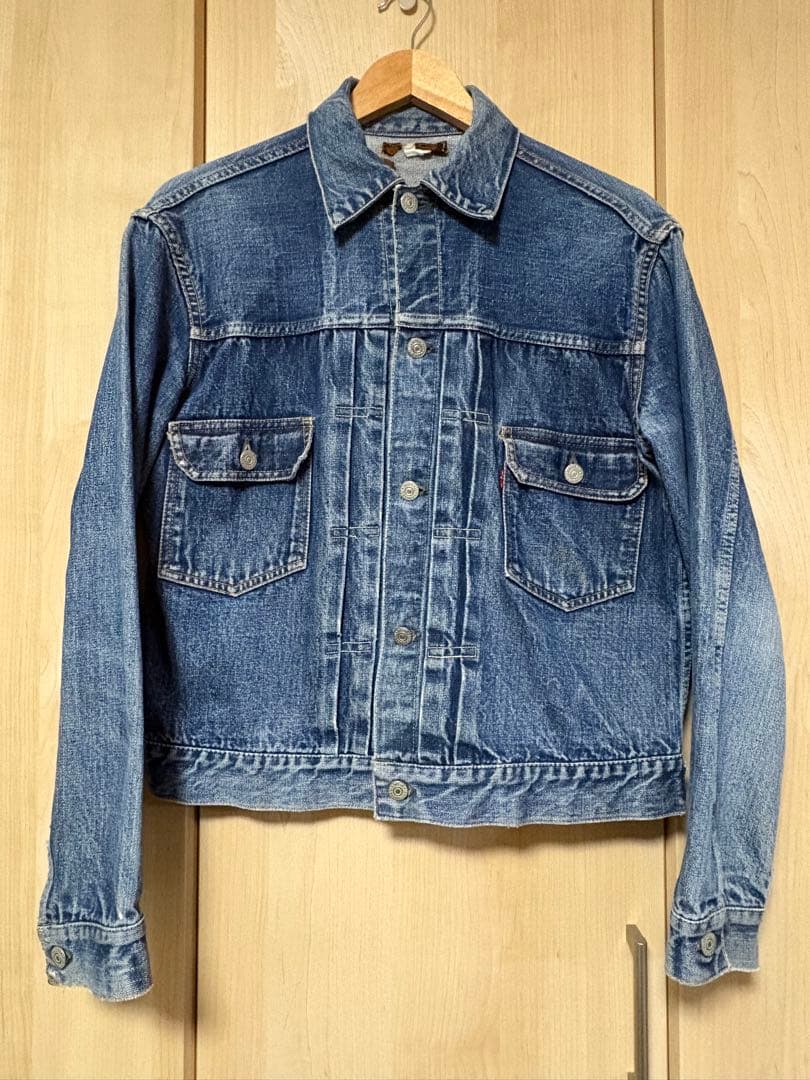 LEVIS オリジナル 507XX セカンド革パッチ　デニムジャケット