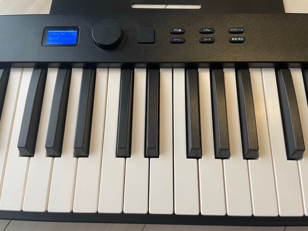 GARVEE 折りたたみ式 電子ピアノ キーボード 88鍵 ペダル付