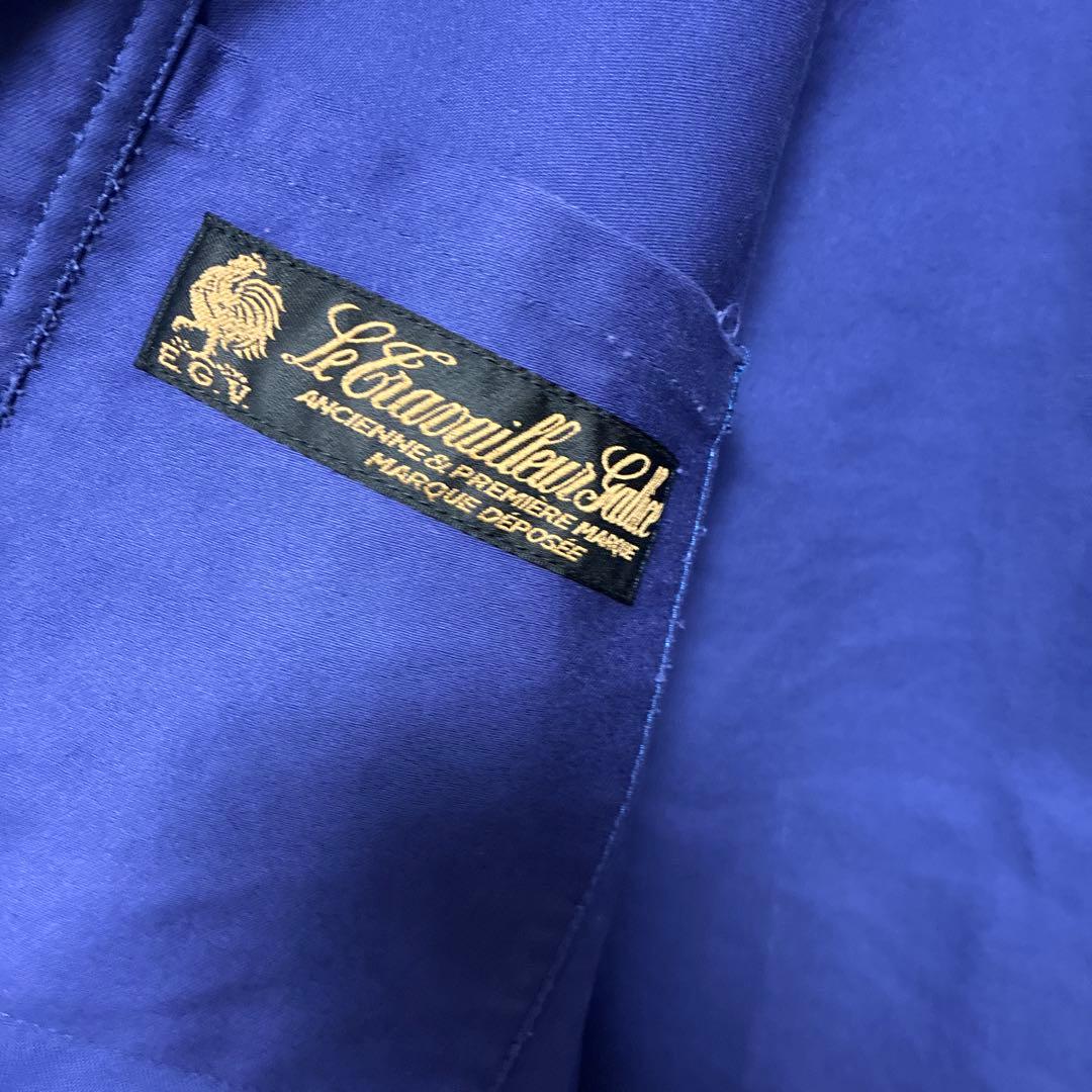 LE TRAVAILLEUR GALLICE　モールスキンカバーオール　ブルー