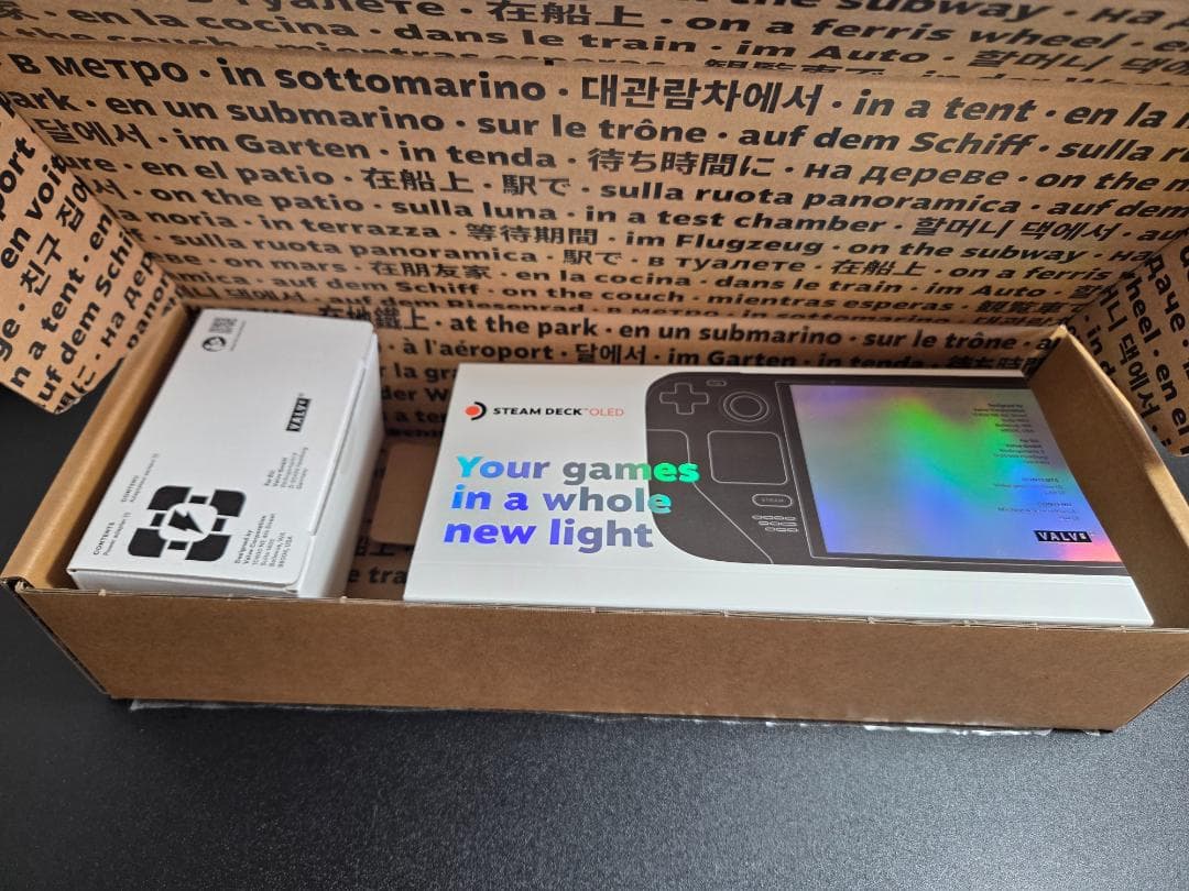 【ほぼ新品/全セット】Steam Deck OLED スチームデック 512GB