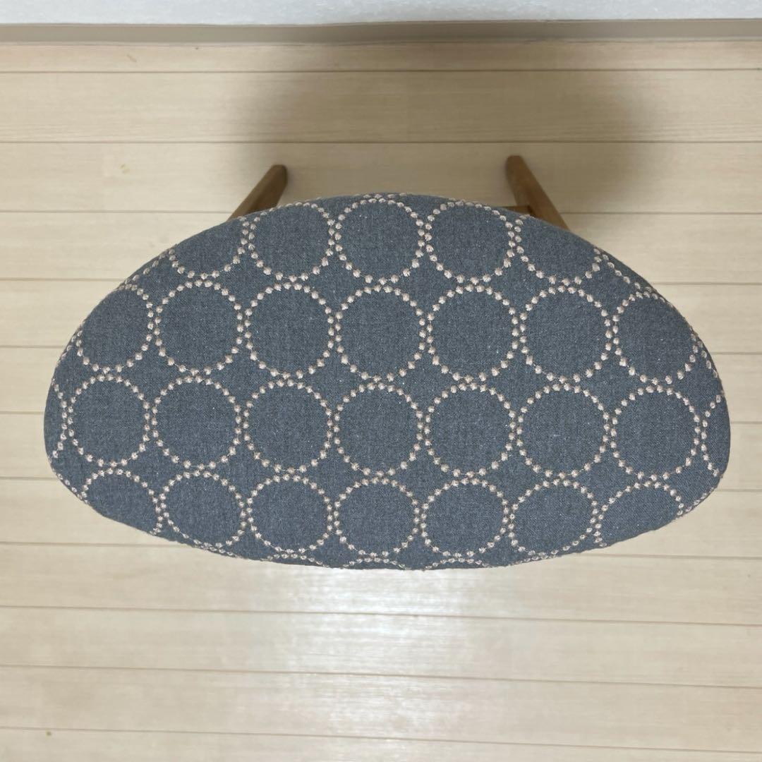 ミナペルホネン スツール タンバリン 折りたたみ 【グレー/ブルー】 チェア