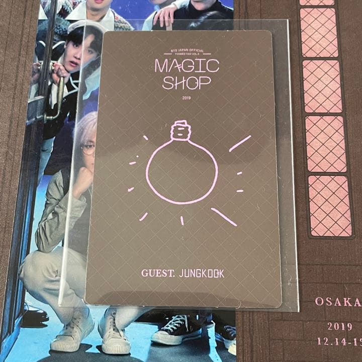 BTS ジョングク トレカ magicshop Japan DVD