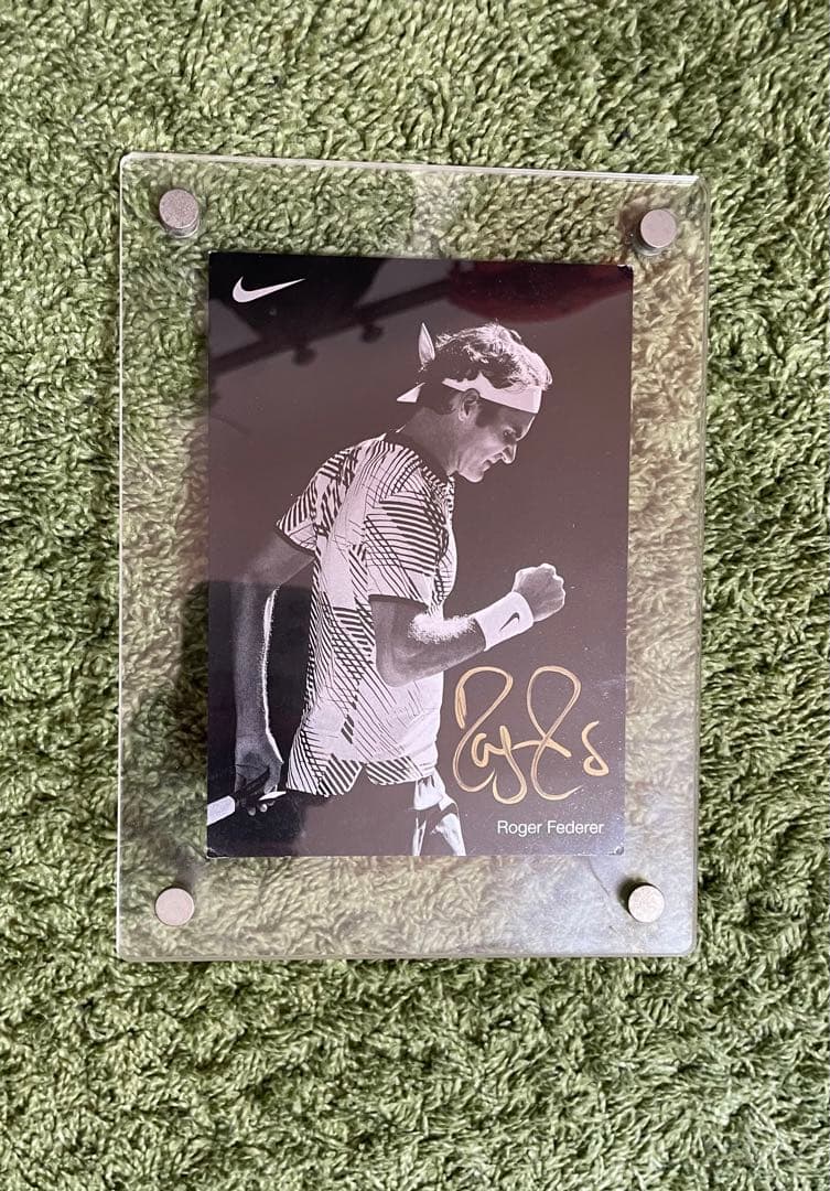 ロジャーフェデラー氏　直筆サイン ポストカード