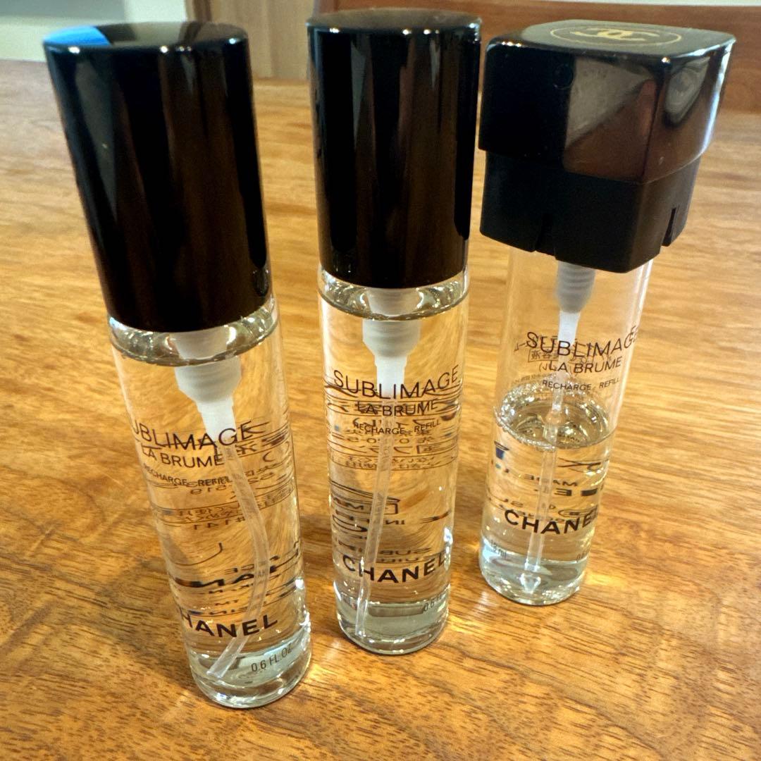CHANEL SUBLIMAGE LA BRUME 朝夜美容液 本体＋2本セット