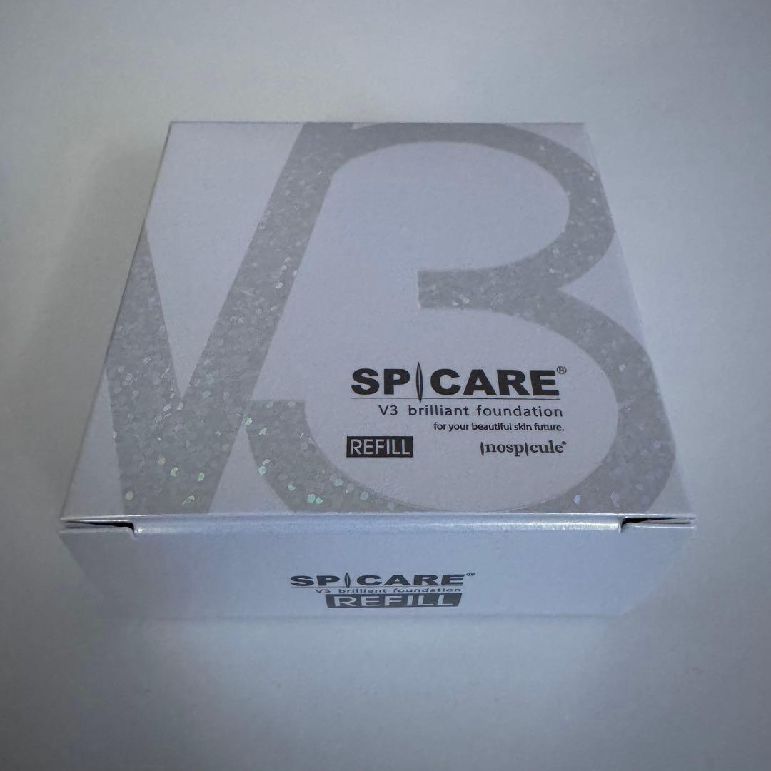 スピケア V3ブリリアントファンデーション レフィル ※2個セット パフ付き