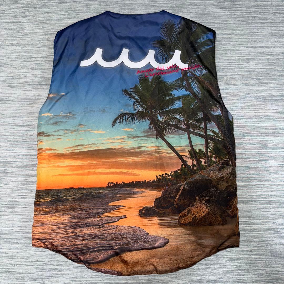 muta marine リバーシブル　中綿入りベスト