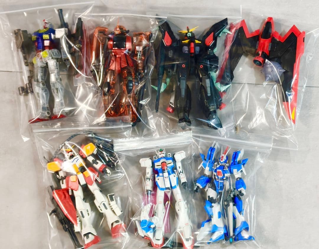 ガンプラ 組み立て済み ジャンク大量22体セット