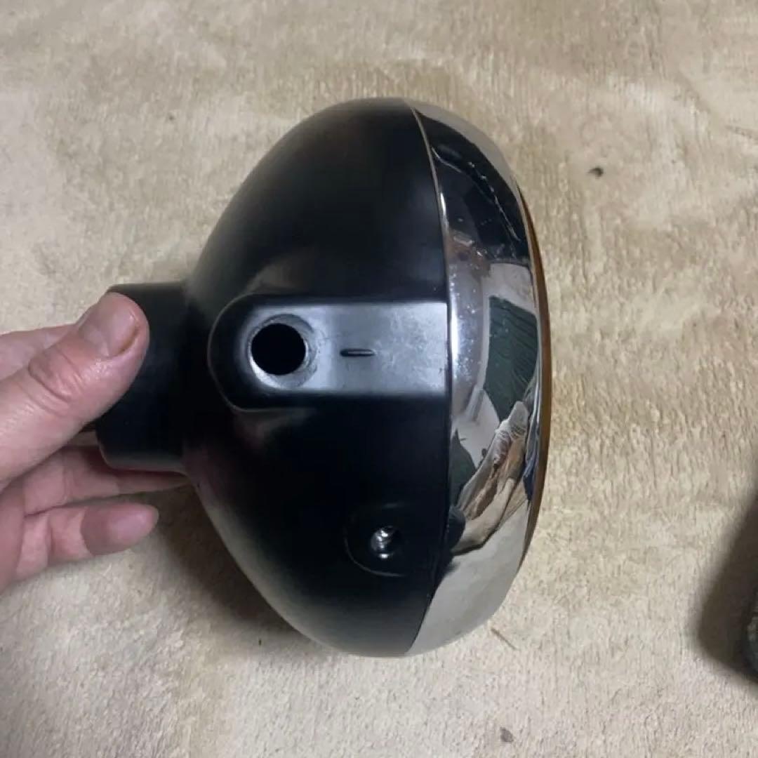 マーシャル888当時ものヘッドライトイエローレンズ☆＃旧車