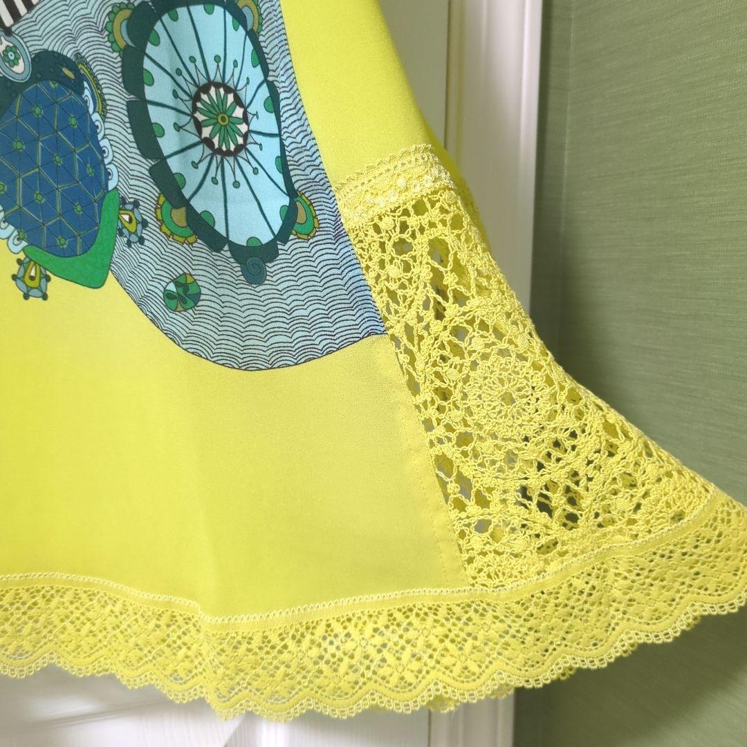 TOKUKO 1er VOL　トクコ　チュニック　海の生き物　レース模様