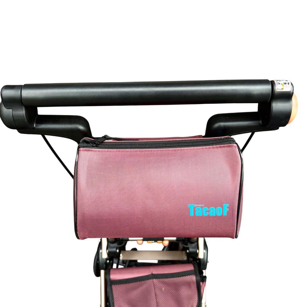 シルバーカー手押車　TacaoFテイコブナノンDX　ポーチバッグ付
