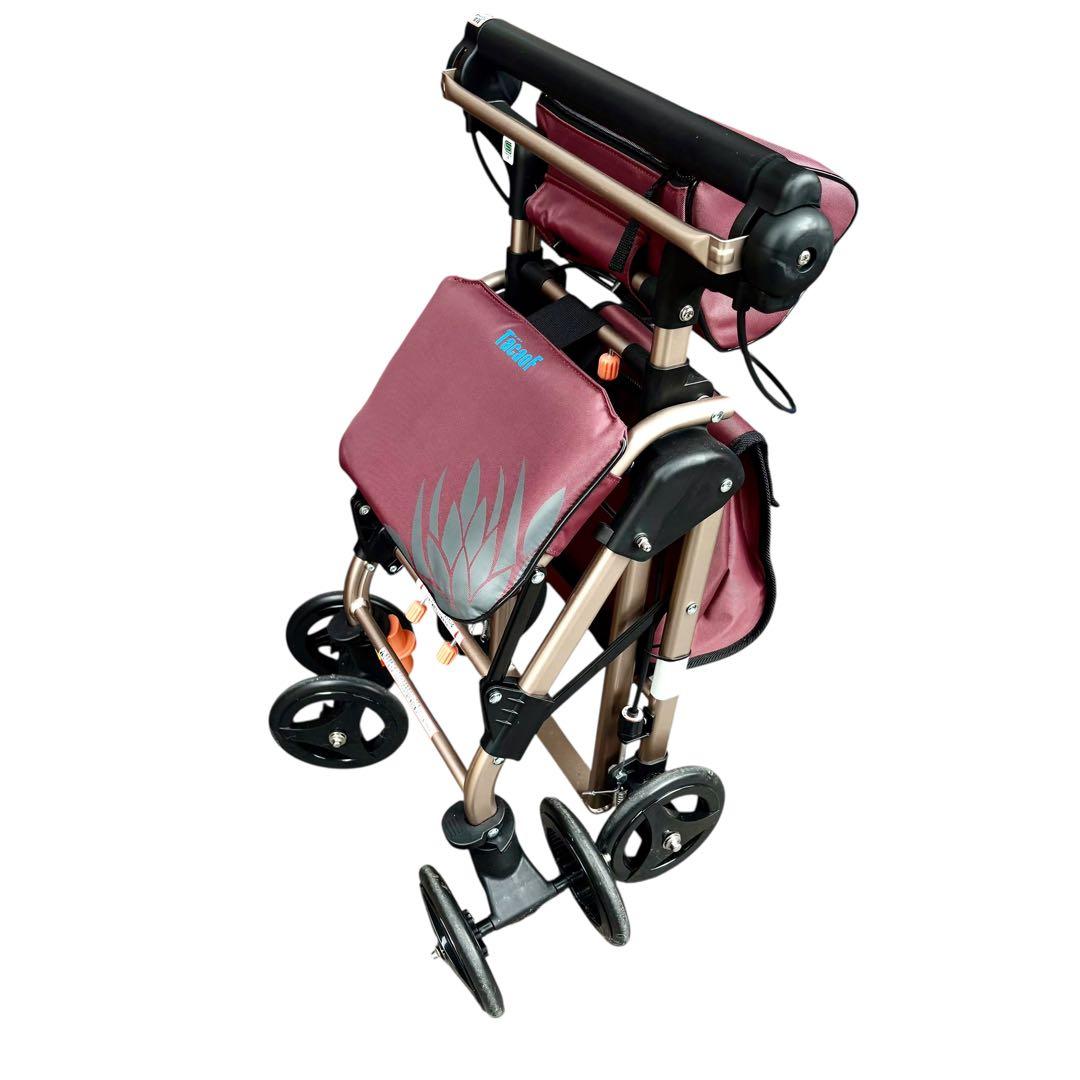 シルバーカー手押車　TacaoFテイコブナノンDX　ポーチバッグ付