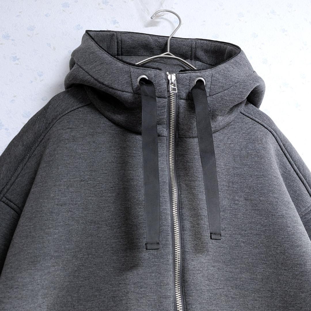 良品 25AW SHIPS ダンボール ダブルジップ フーディー パーカー