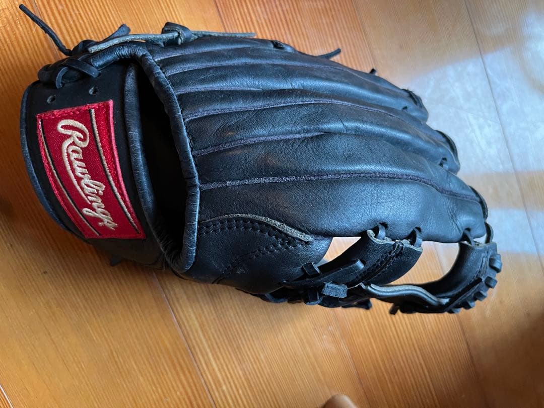 ミズノ グローバルエリート ブラックグローブ 右投げ用　他3品セット