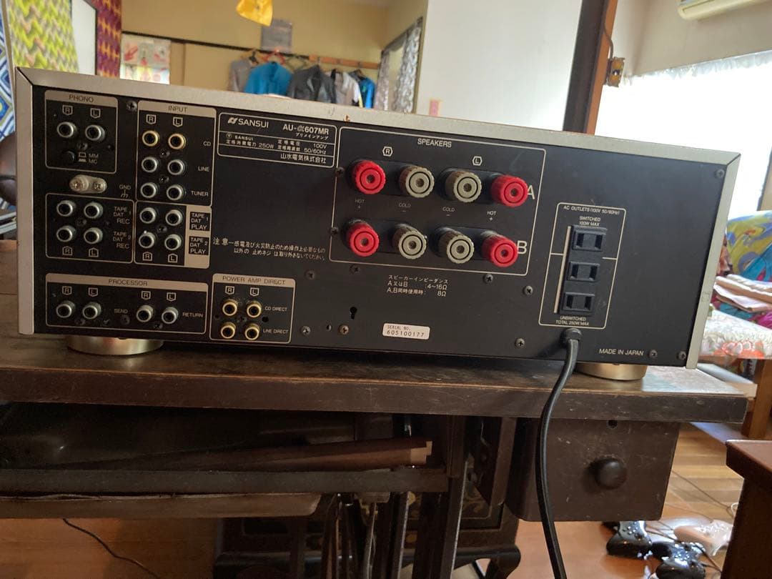 SANSUI AU-α607MR インテグレーテッドアンプ　※ジャンク品