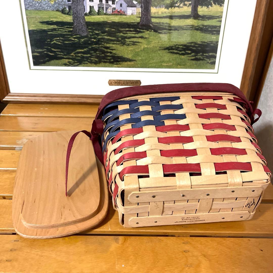 ロンガバーガーバスケット　longabergerバスケット　小物入れ