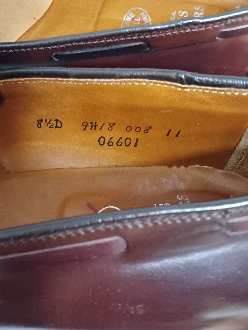 Alden製ブルックス・ブラザーズコードバンタッセルローファー