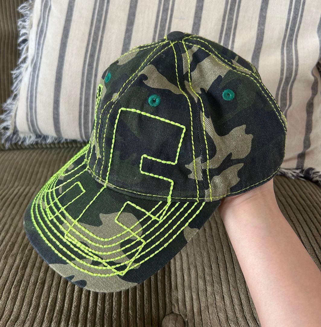 b.Eautiful キャップ 迷彩柄 カモフラ