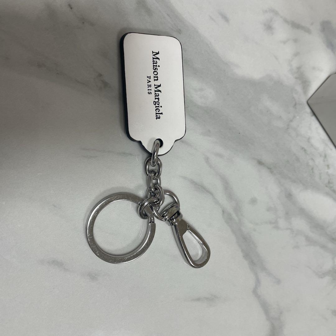 【極美品】メゾンマルジェラ　キーリング　レザー