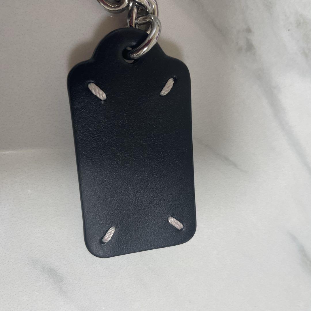 【極美品】メゾンマルジェラ　キーリング　レザー