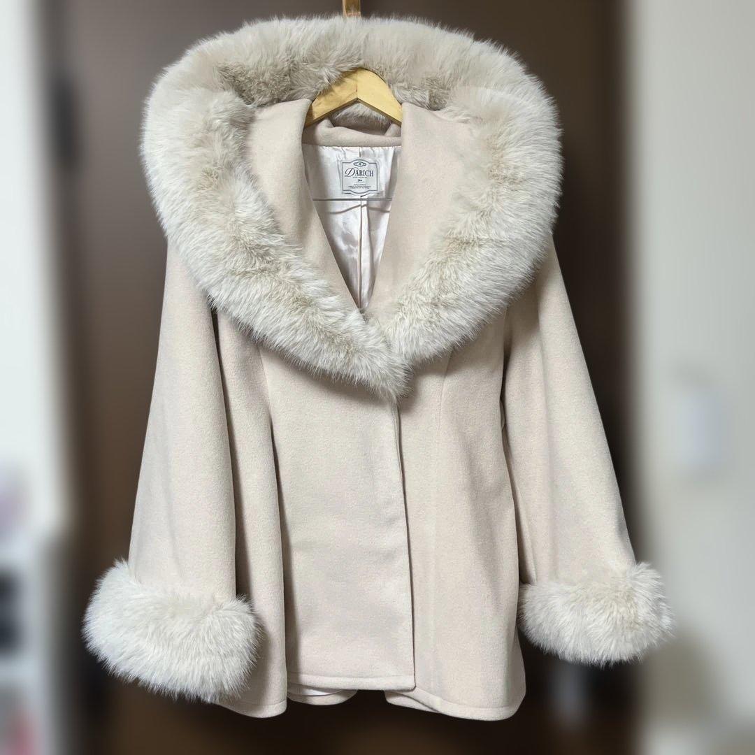 ユイです★ハンガー付き ウエストベルトプリンセスラインコート PINK