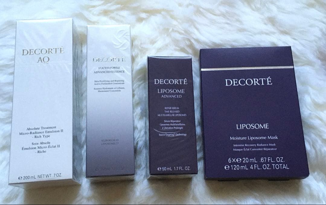 【新品未開封】コスメデコルテ リポソーム アドバンスト AQ マスク4点セット