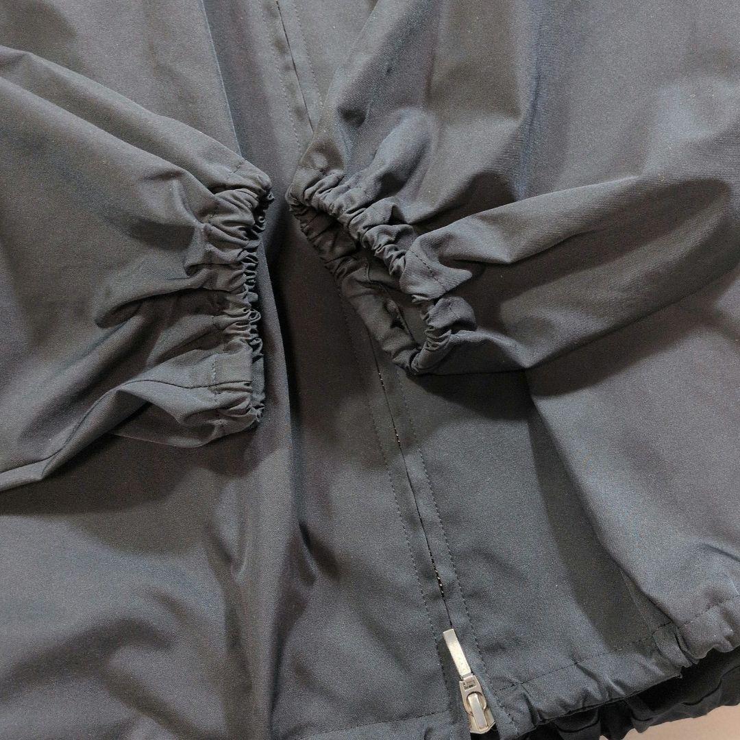 洗える soeju 近年モデル　リモンタブルゾン　ノーカラー　ダブルジップ