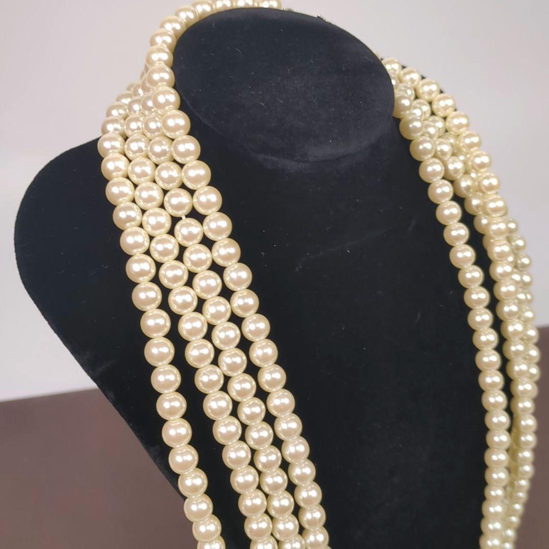 【テリ最強】本真珠 淡水パール パールネックレス pearl necklace