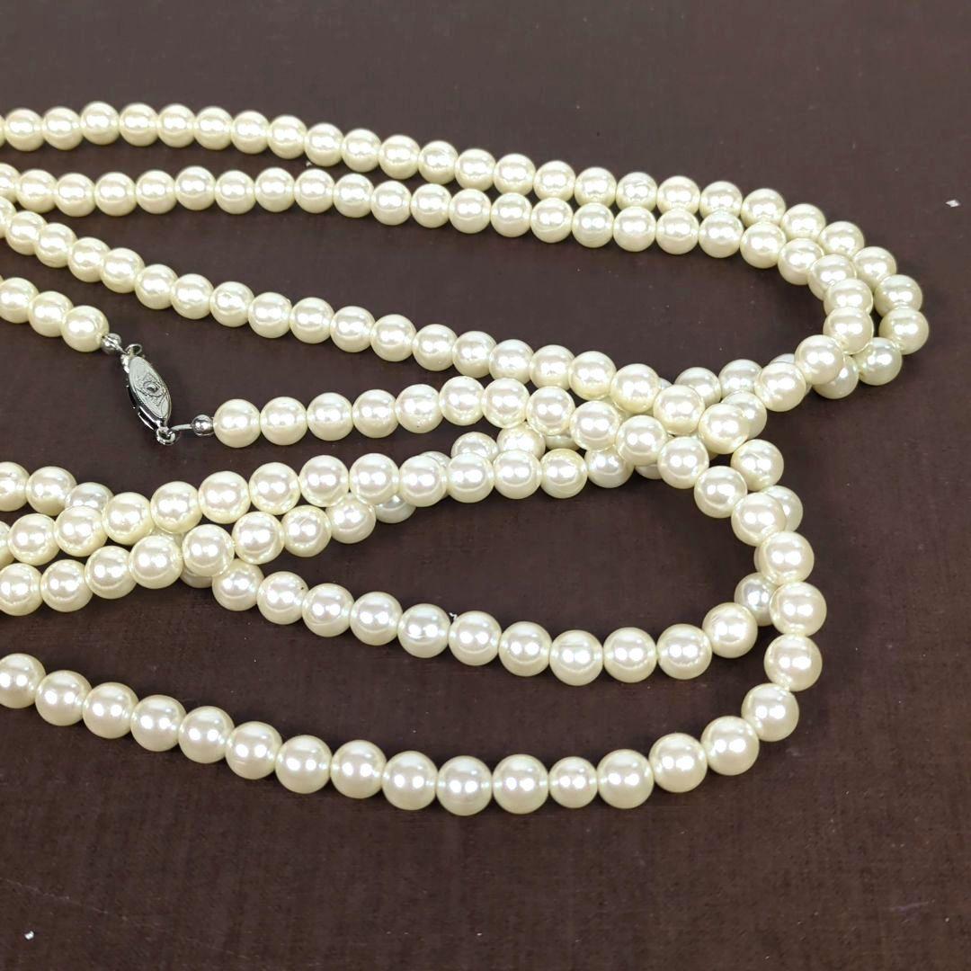 【テリ最強】本真珠 淡水パール パールネックレス pearl necklace