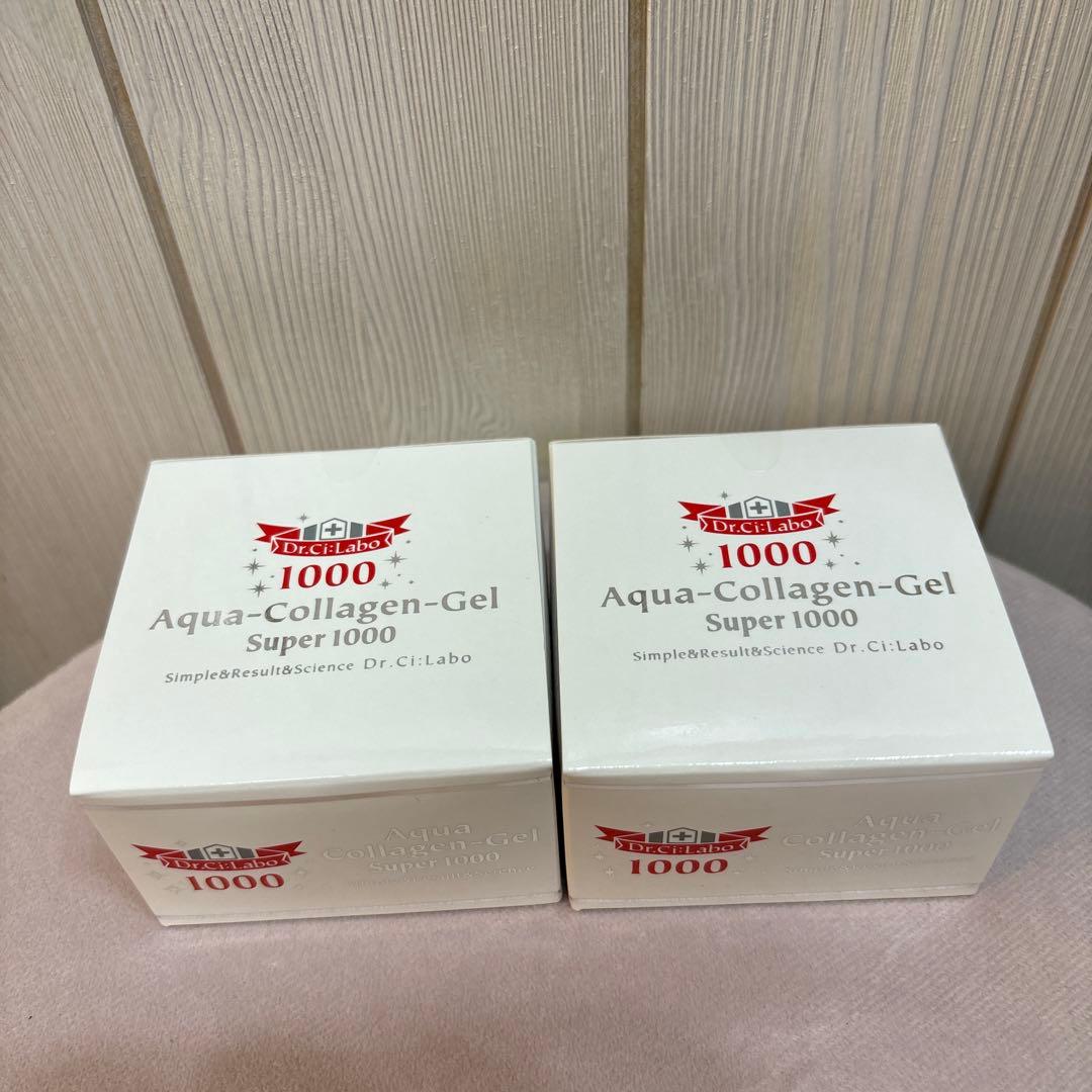 Dr.Ci:Labo アクアコラーゲンゲル スーパー1000 60g 2個セット