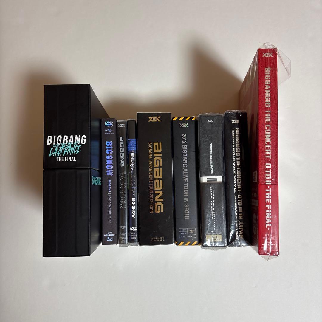 BIGBANG コンサート LIVE DVD Blu-ray 9枚セット