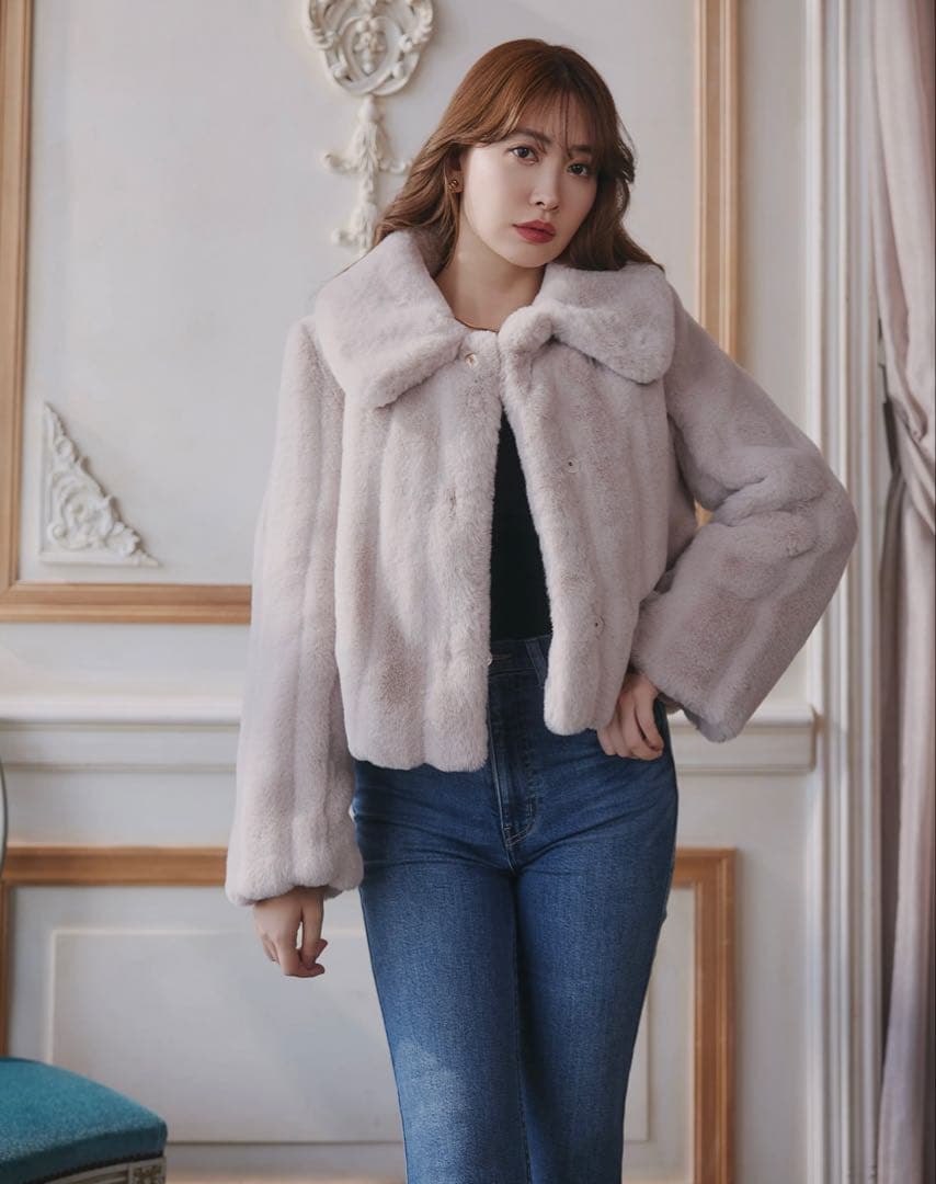 【Herlipto】Winter Love Faux Fur Coat