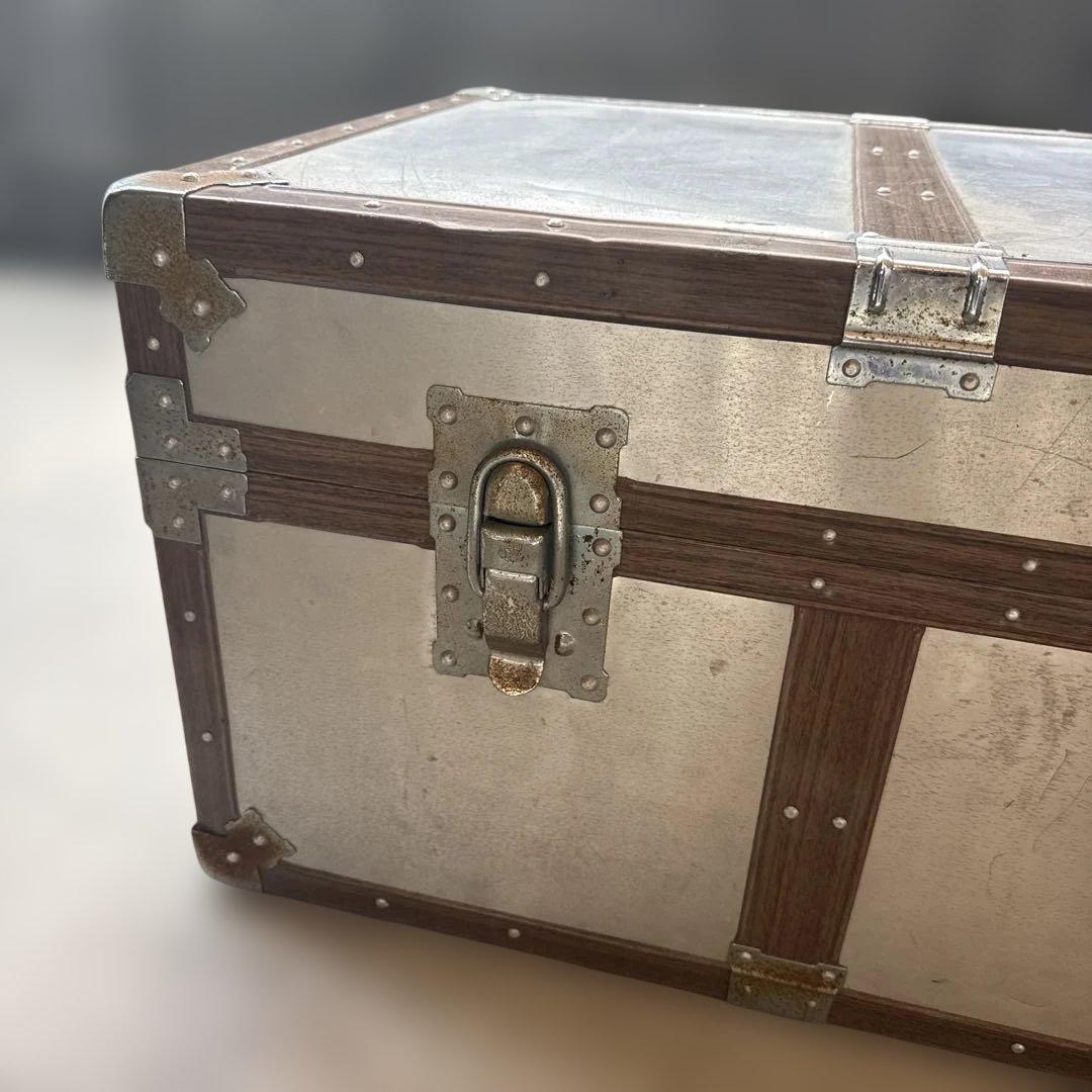 KOWA 60's トランク アルミ 船舶 収納 箱 台 ケース ボックス