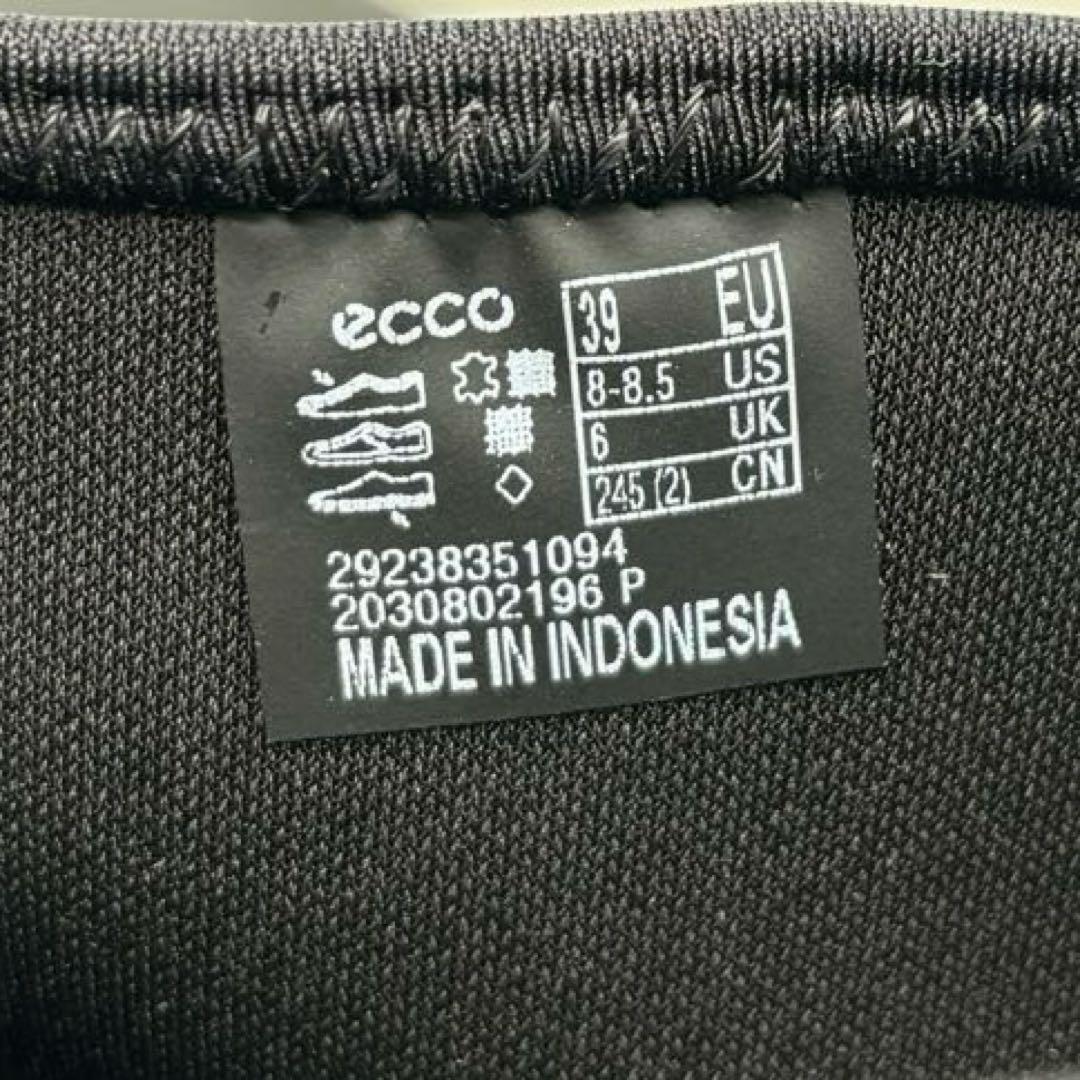 【新品・タグ付】エコー レインシューズ ゴアテックス ブラック 24.5