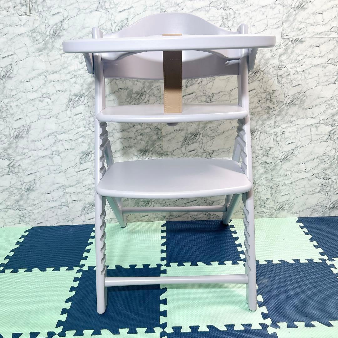 大和屋 アッフルチェア ハイチェ 椅子 ベビー テーブル ガード付き