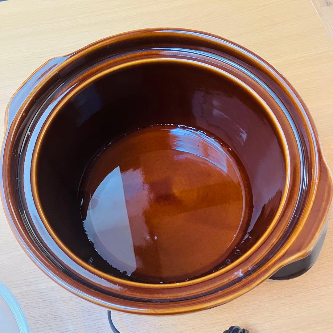 レア美品 クロックポット 4.05Ｌ クロッククッカー スロークッカー 電気鍋