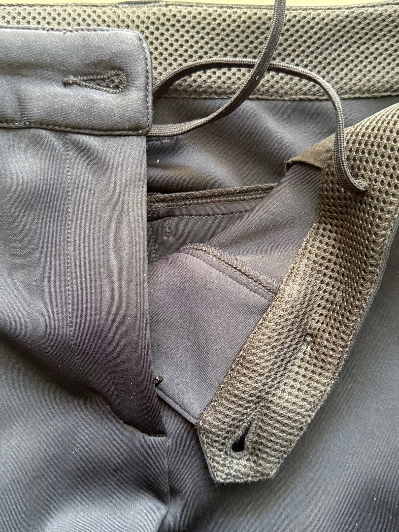 BRIEFING ブラック ロゴ入り パンツ