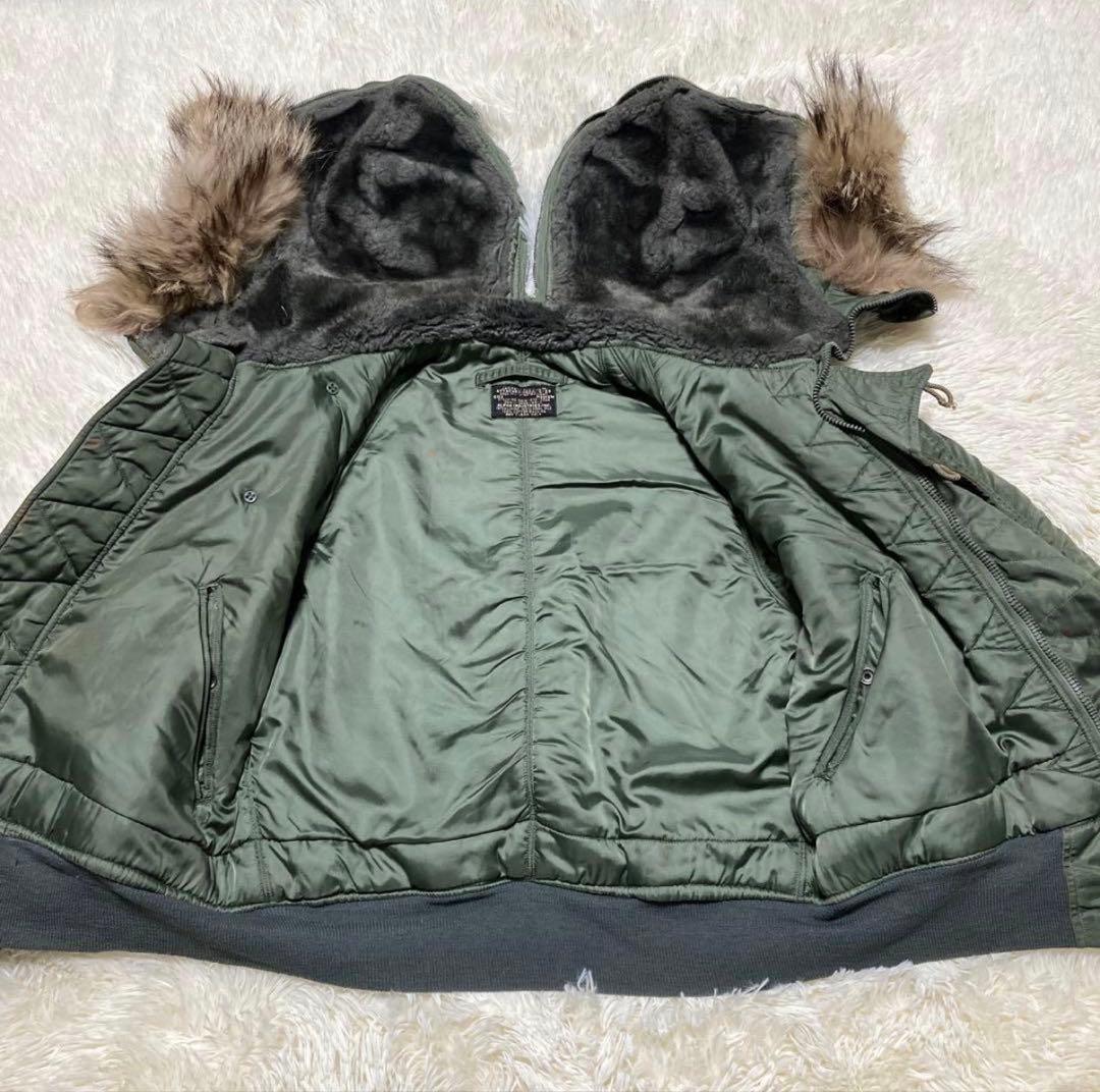 実物　希少　黒タグ　アルファインダストリーズ　N-2B 1964年度　M