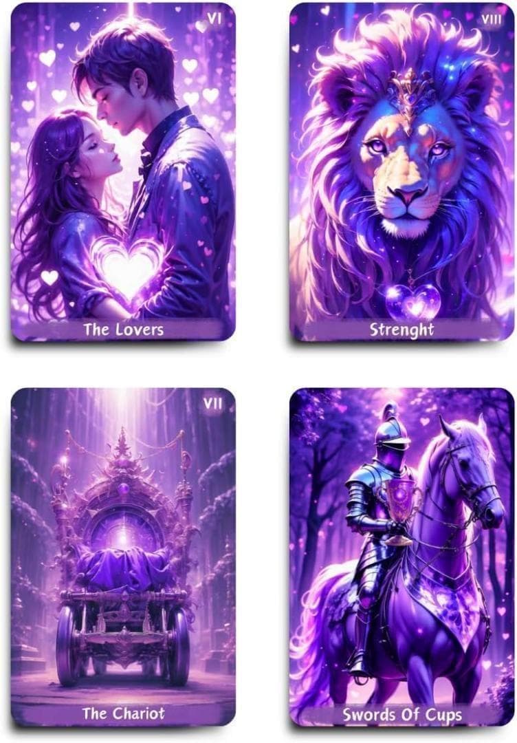 【正規品タロットカード】海外限定✨激レア品！トルディーズ✨パープルタロット
